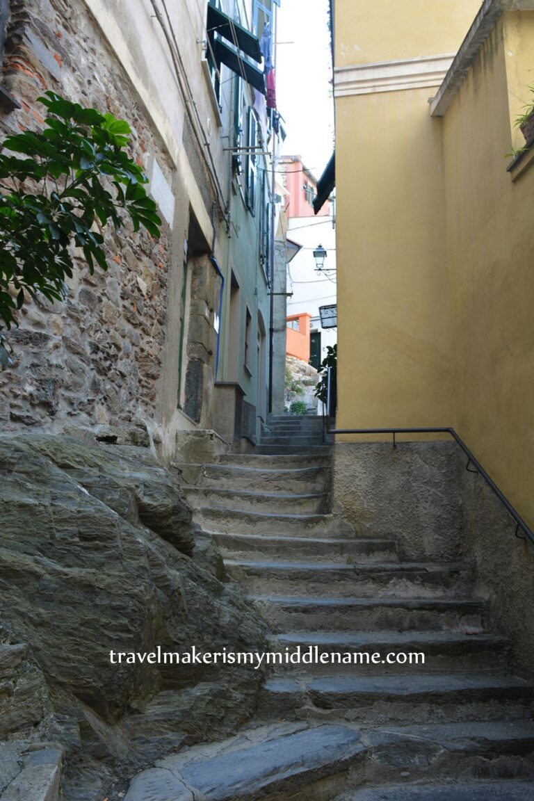 Stairs in Vernazza.