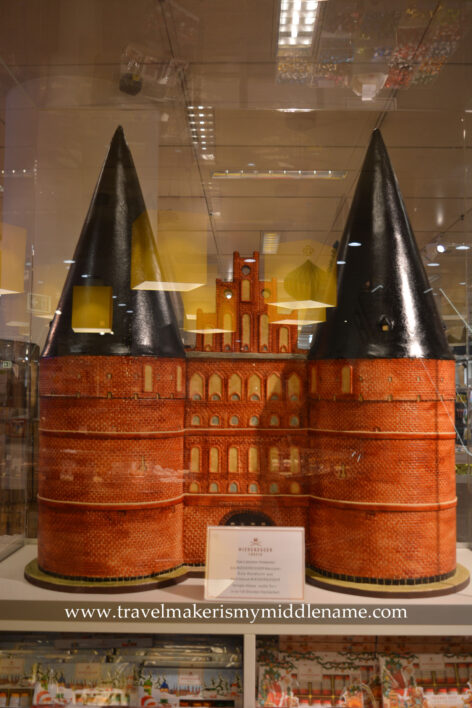 Marzipan model of the Holstentor