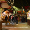 People enjoying the Christmas market in Kiel